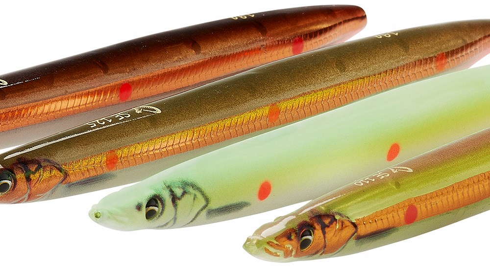 Savage Gear 3D Line Thru Sandeel Sinking Matt White Tobis (5)